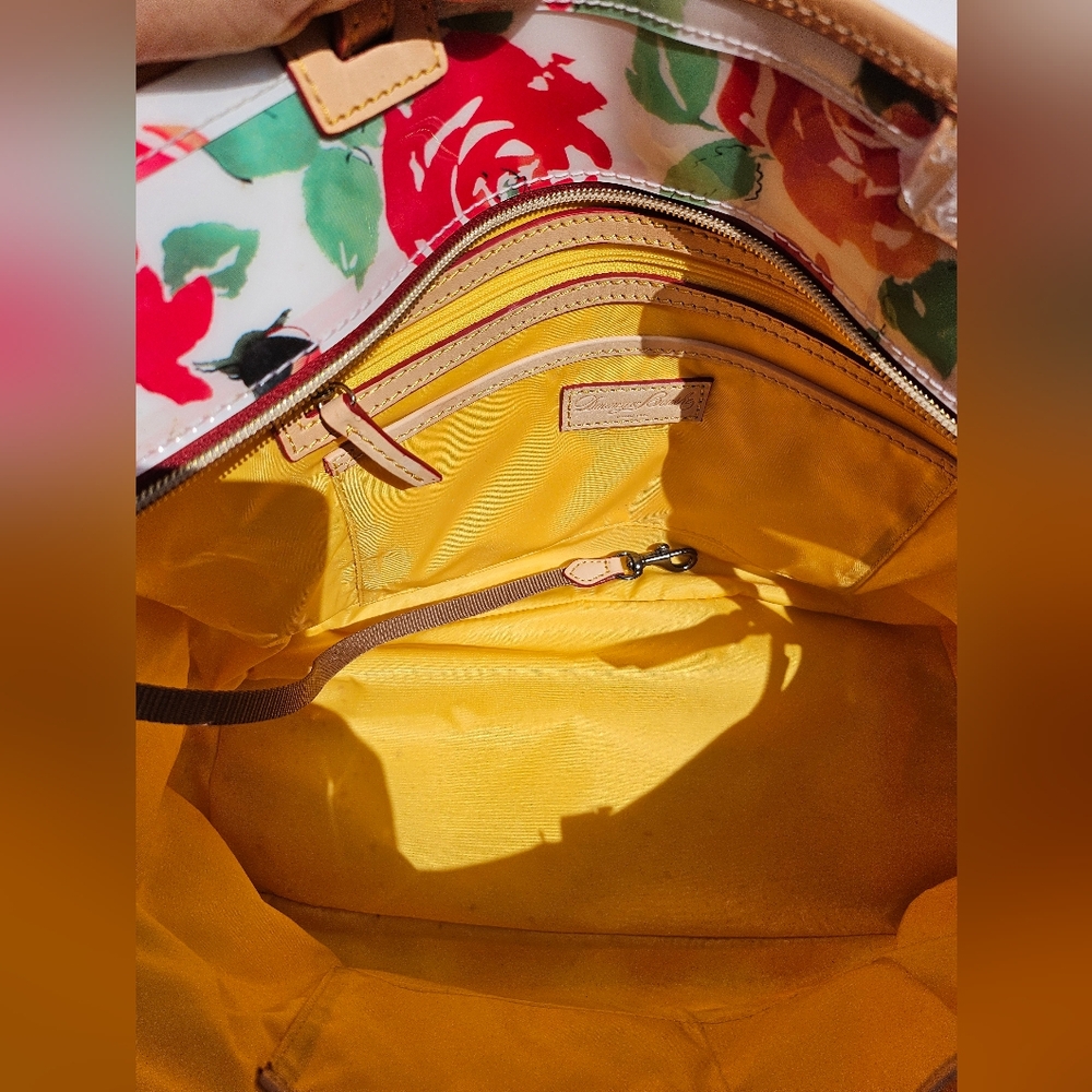 Dooney & Bourke Floral Tote Bag - Picture 16 of 16